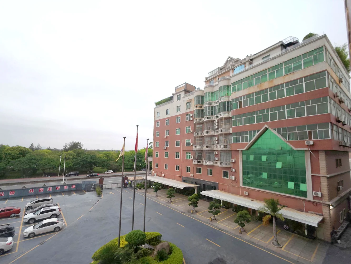 Exterior view of the long-term partner production facility
