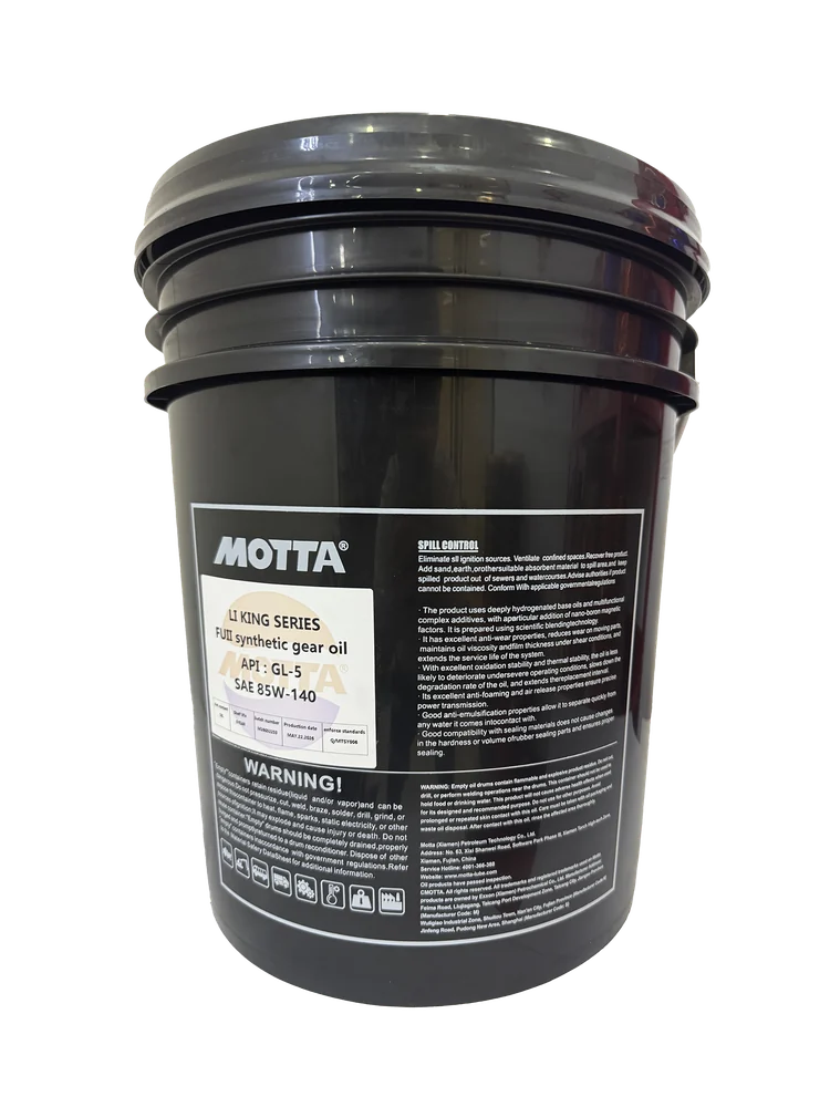 Gamme MOTTA LHD GL-5 SAE 85W-140 · emballage 18L confirmé