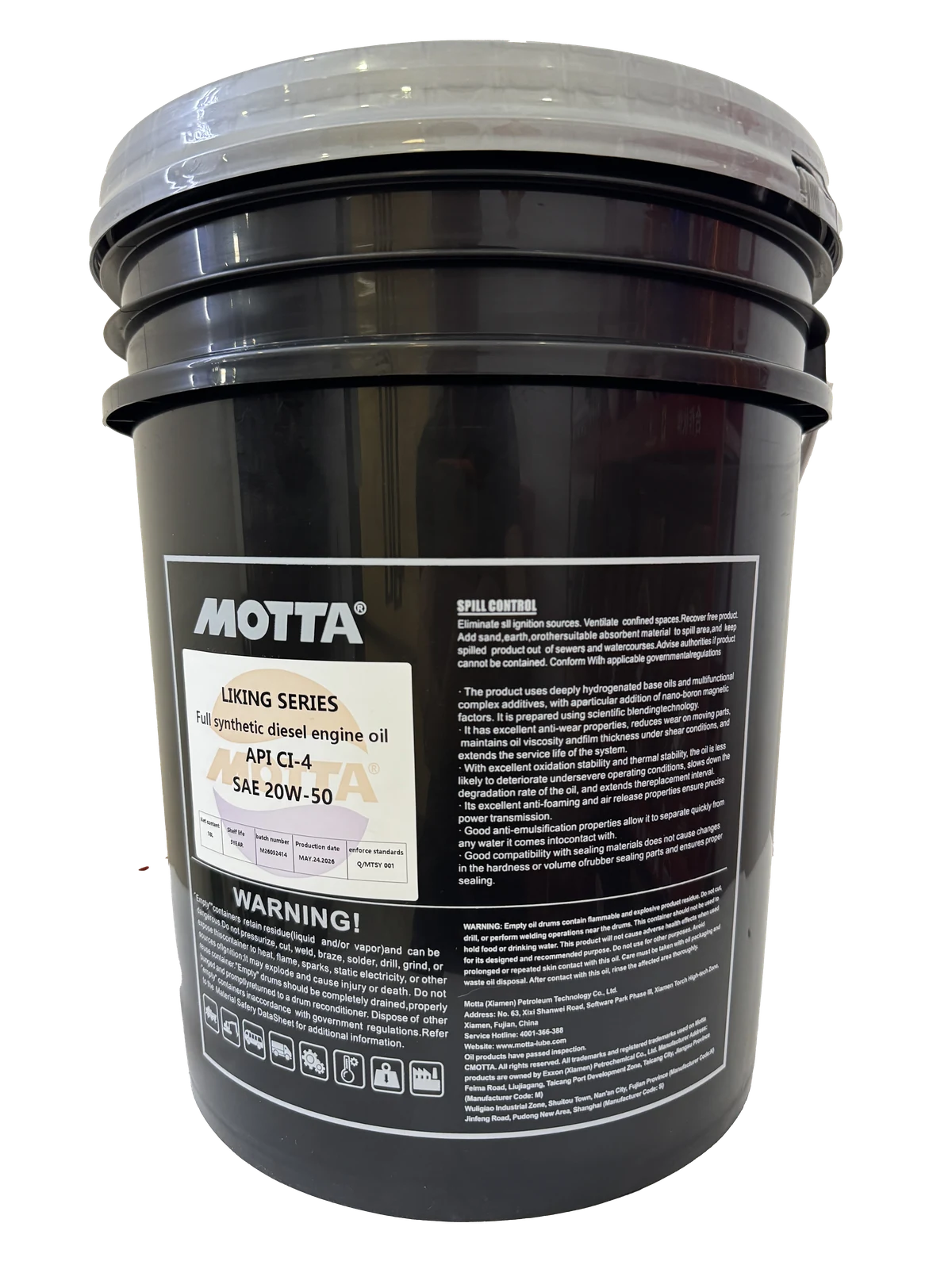 MOTTA LIKING CI-4 emballage 18L confirmé 1