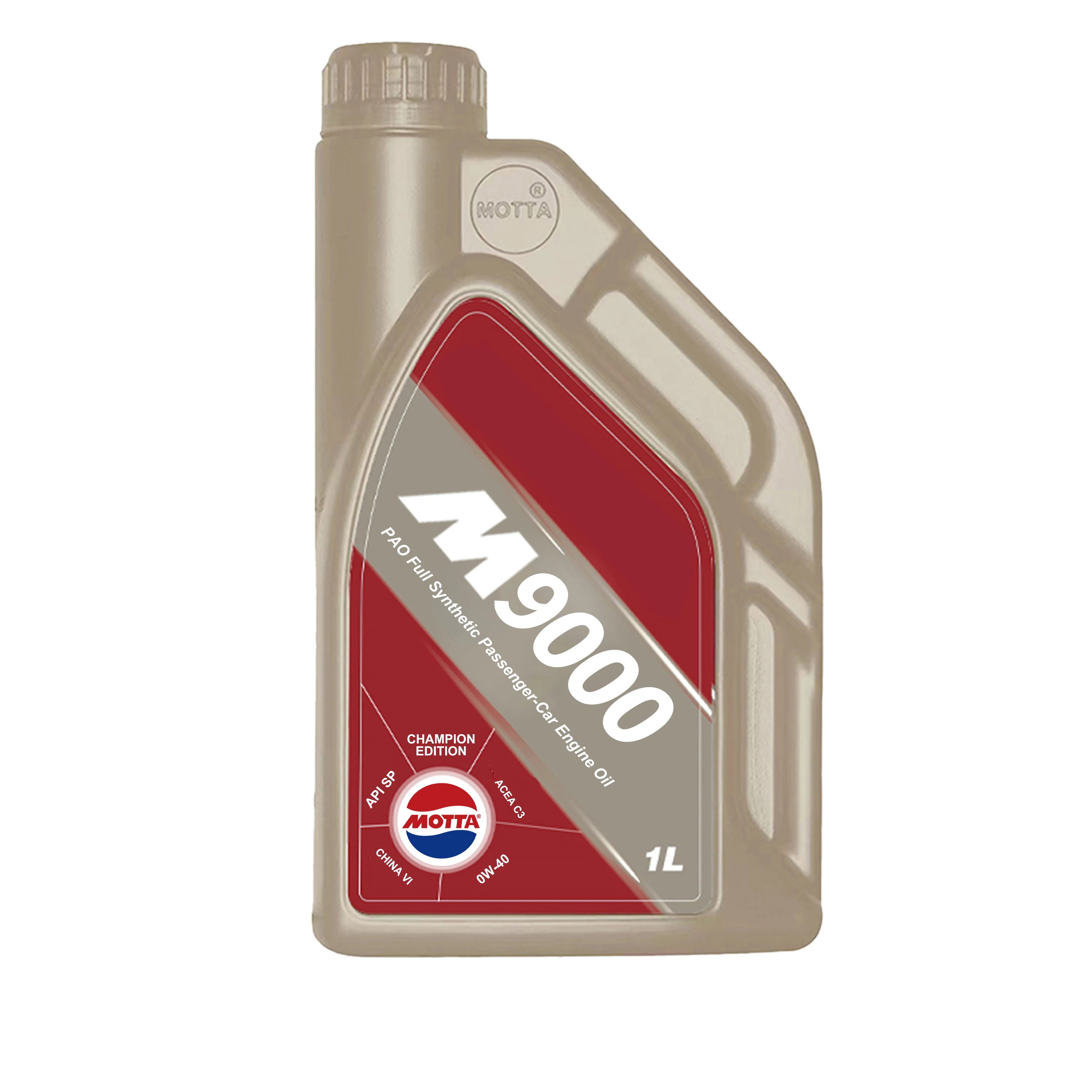 MOTTA M9000 SAE 0W-40 · kemasan 1L terkonfirmasi