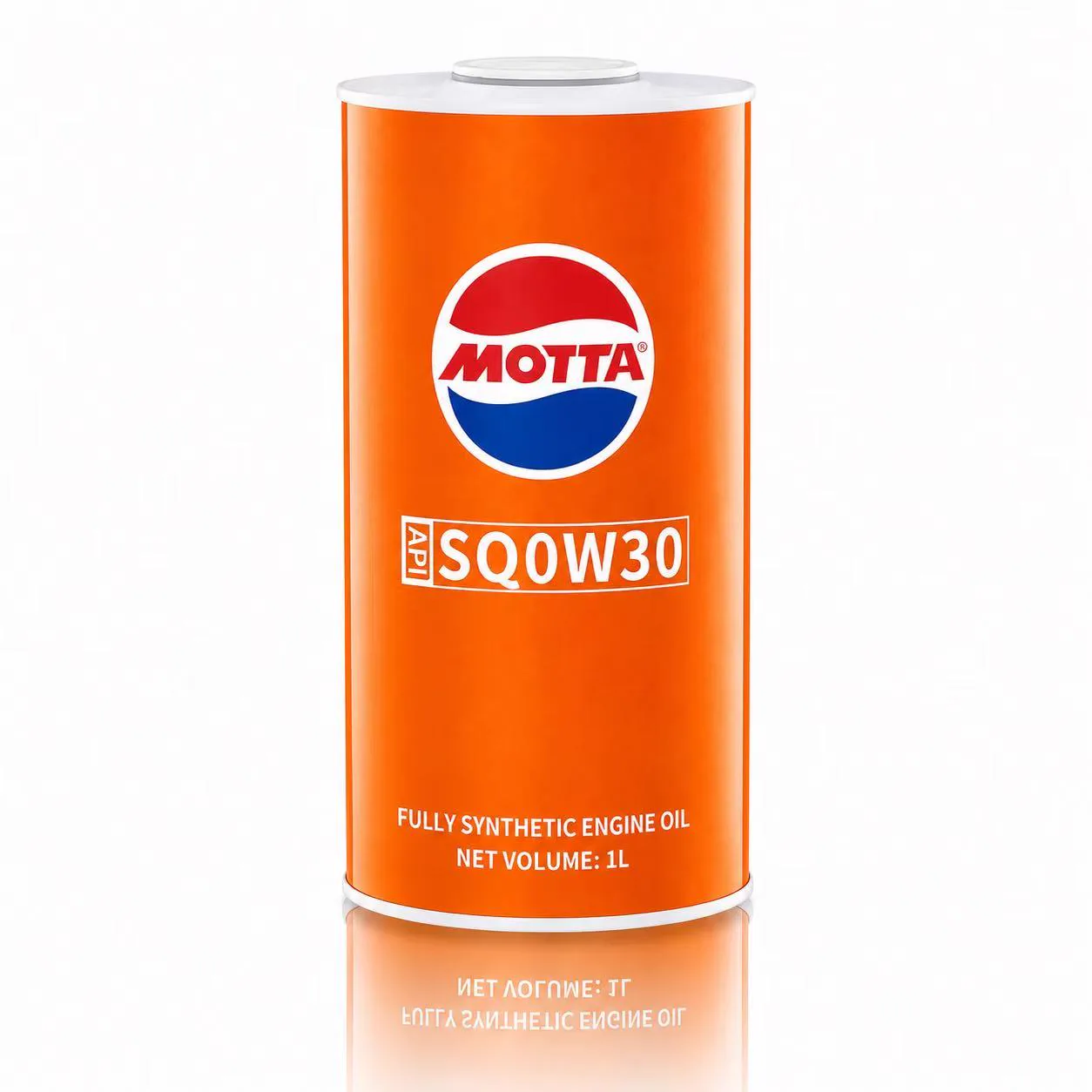 Gamme MOTTA TIGER ORANGE SAE 0W-30 · emballage 1L confirmé